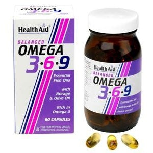 HealthAid Omega 3.6.9 (60 Capsules)