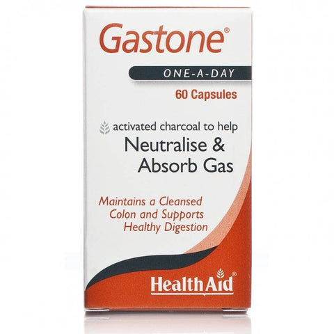 HealthAid Gastone Capsules (Activated Charcoal) (60 Capsules)