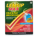 Lemsip Max Cold & Flu Breathe Easy (10 sachets)