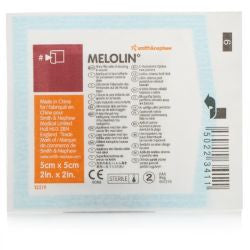 5 x Melolin Low Adherent Absorbent Sterile Dressings 5cm x 5cm FREE DELIVERY (5 Dressings)