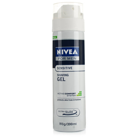Nivea For Men Sensitive Soothing Shave Gel (200ml)
