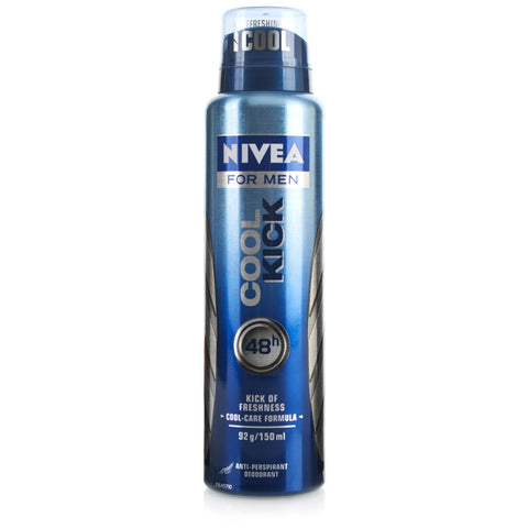 Nivea For Men Cool Kick Aerosol Deodorant (150ml)