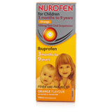 Nurofen For Children Orange Flavour Sugar Free Suspension (100ml)
