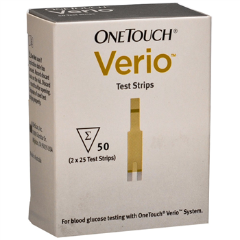 One Touch Verio Test Strips (50 Test Strips)
