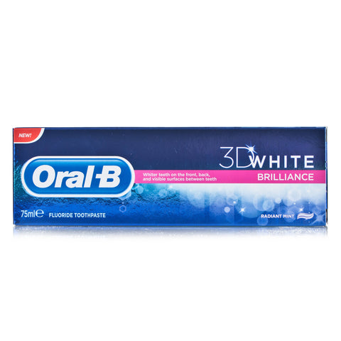 Oral B 3d Whitening Brilliance Toothpaste (75ml)
