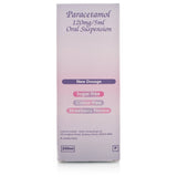 Paracetamol 120mg/5ml Infant Sugar Free Suspension (200ml)