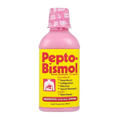 Pepto-Bismol Liquid (480ml Bottle)