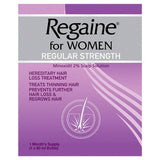Regaine for Women Regular Strength Scalp Solution (12 months supply - 12x60ml Bottle)