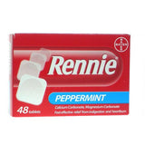 Rennie Peppermint Tablets (48 Tablets)