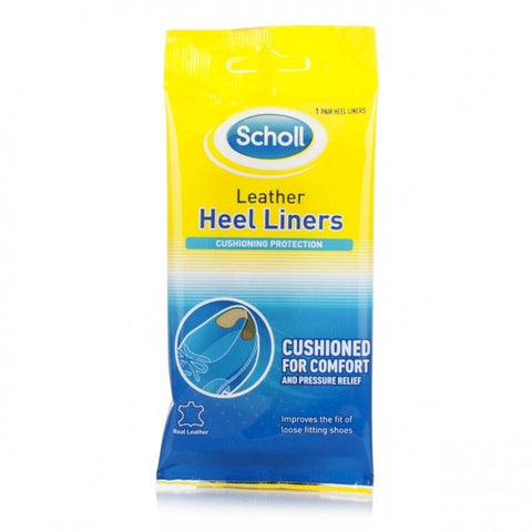 Scholl Heel Leather Liners (1 Pair)
