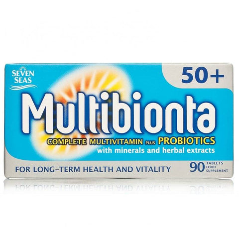 Multibionta 50+ Probiotic Multivitamin (90 Tablets)