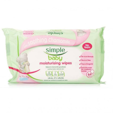 Simple Baby Wipes (80 Wipes)