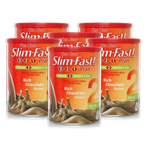 Slim Fast Rich Chocolate Powder Multipack (6 x 450g)