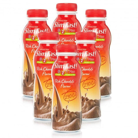Slim Fast Rich Chocolate Shake Multipack (6 X 325ml)