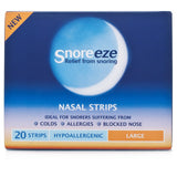 Snoreeze Nasal Strips Large (20 Strips)