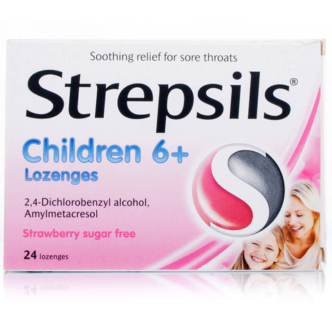Strepsils Childrens 6+ Lozenges (24 Lozenges)