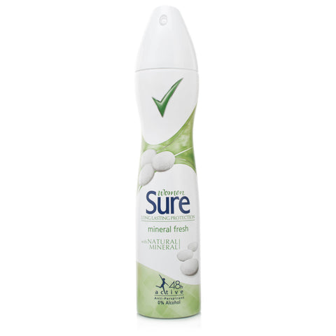 Sure Women Mineral Fresh With Natural Minerals 48h Active Anti-Perspirant (250ml)