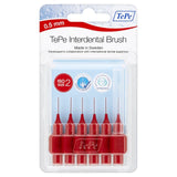 TePe Interdental Brushes RED (6 x 0.5mm Brushes)