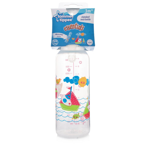Tommee Tippee Standard Neck Decorated Bottle (250ml)