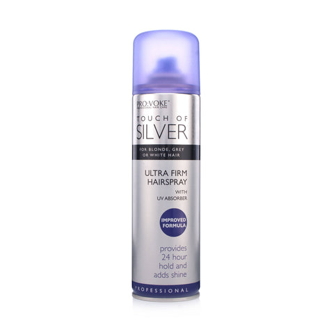 PRO:VOKE Touch Of Silver Ultra Firm Hair Spray (250ml)