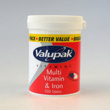 Valupak Multi-Vitamin & Iron (150 Tablets)