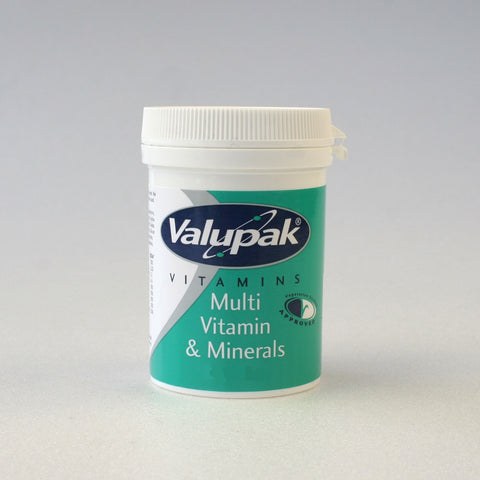Valupak Multivitamin & Minerals (75 Tablets)