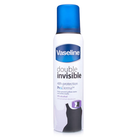 Vaseline Double Invisible 48hr Anti-Perspirant Deodorant Spray (150ml)