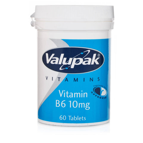 Valupak Vitamin B6 10mg (60 Tablets) | PharmacyKwik