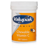 Valupak Vitamin C Chewable Tablets 80mg (60 Tablets)