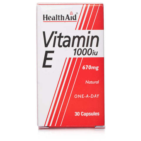 HealthAid Vitamin E 1000iu (60 Capsules)