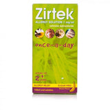 Zirtek Allergy Solution 1mg/ml Sugar-Free (150ml Bottle)