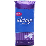 Always Maxi Long Super Plus (12 Towels)