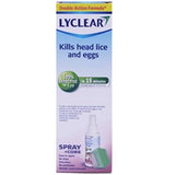 Lyclear Spray + Comb (100ml Spray Bottle + Comb)