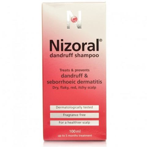 Nizoral Dandruff Shampoo (100ml Bottle)