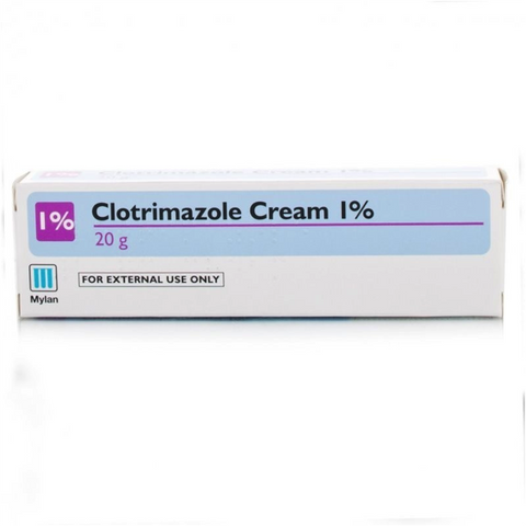 Clotrimazole Cream 1% (20g Tube)