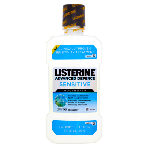 Listerine Advanced Defence Sensitive Mouthwash (500ml)