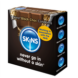 Skins Black Choc Condoms (4 Pack)