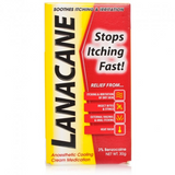 Lanacane Original Anaesthetic Cooling Cream Medication - Soothes Itching & Irritation (30g)