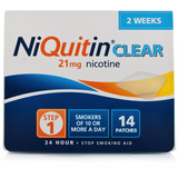 NiQuitin CQ Clear Patch 21mg - Step 1 (14 Patches)