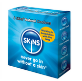 Skins Natural Condom (4 Pack)