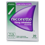 Nicorette Inhalator 15mg (20 Cartridges)