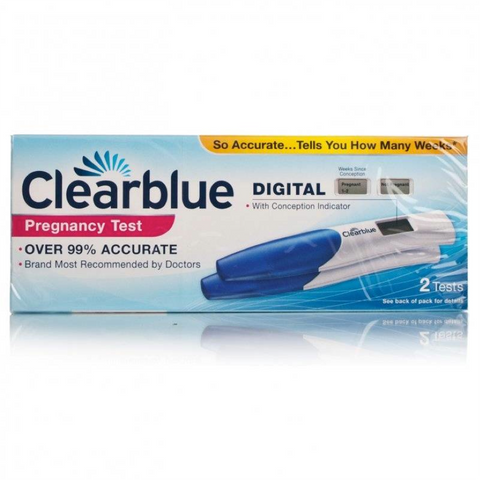 Clearblue DIGITAL Pregnancy Test WITH Conception Indicator (2 Tests)