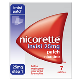 Nicorette Invisi Patch 25mg - Step 3 (7 Patches)