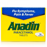 Anadin Paracetamol Tablets (16 Tablets)