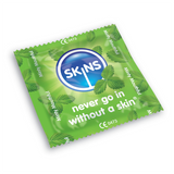 Skins Flavoured Condoms –Minty Mouthful.