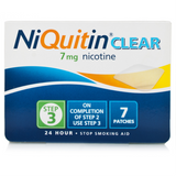 NiQuitin CQ Clear Patch 7mg - Step 3 (7 Patches)