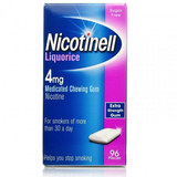 Nicotinell Gum 4mg Liquorice (96 Pieces)