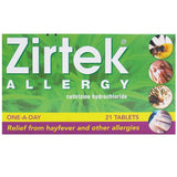 Zirtek Allergy Relief Tablets (21 Tablets)